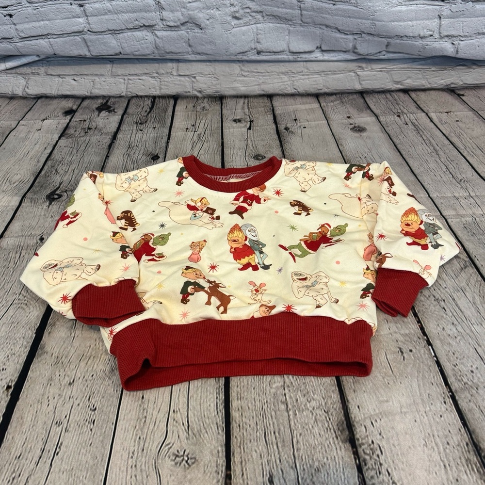 Magical Mamas Christmas Pattern Crewneck Sweatshirt